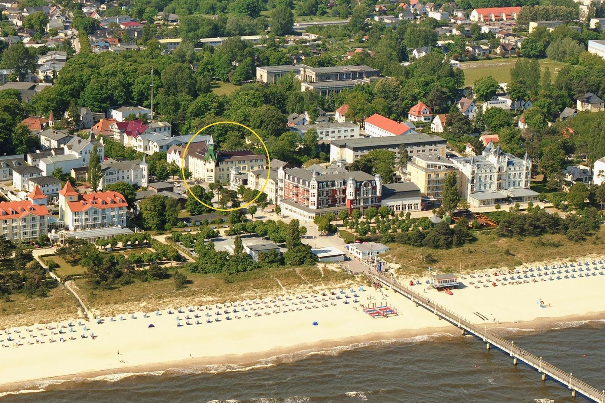 Hotel Duenenschloss Mit Private Spa Цинновіц Екстер'єр фото